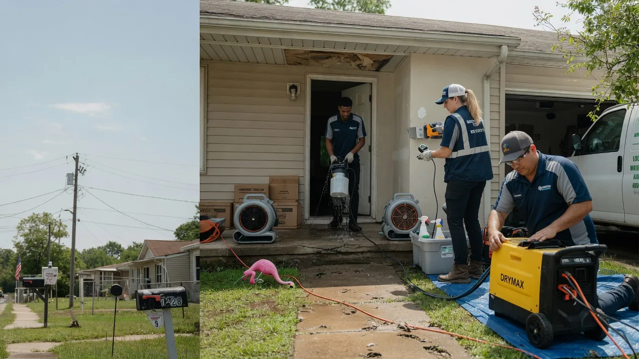 Storm Damage Water Removal in Council Bluffs, IA near me
